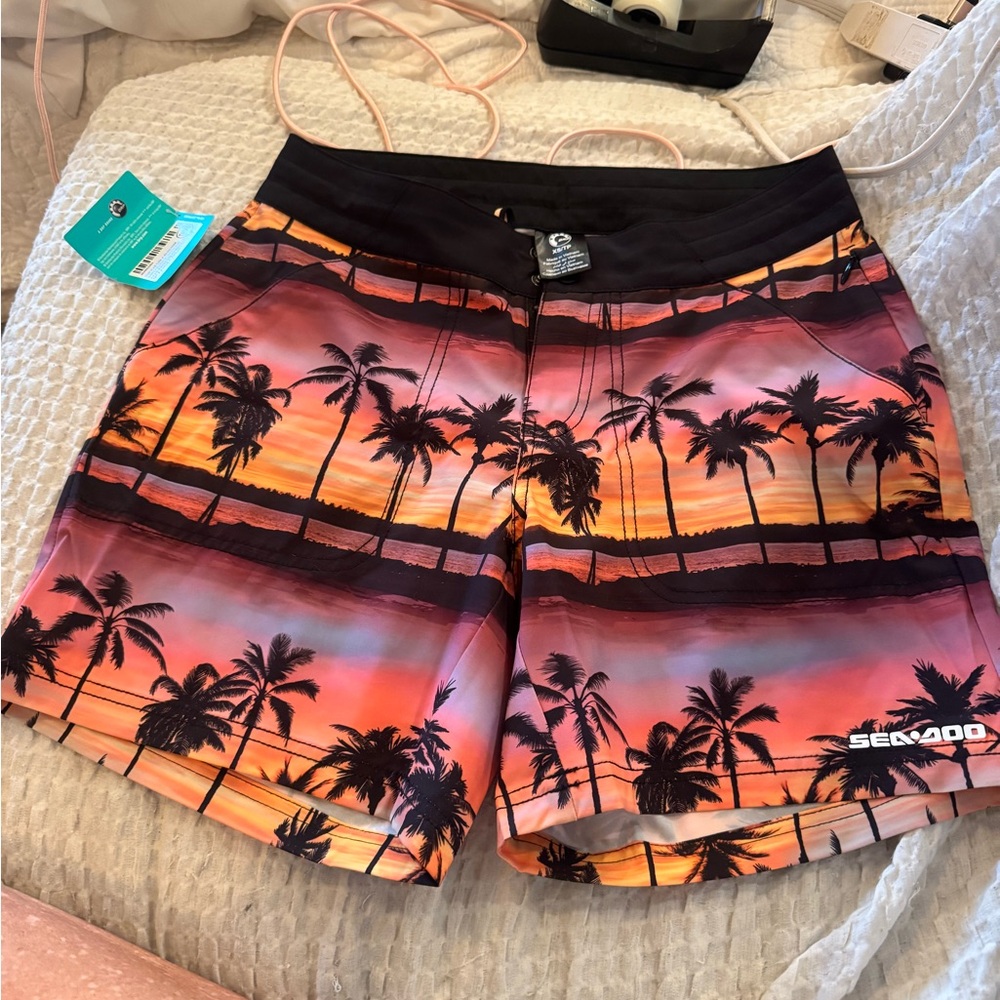 Seadoo shorts Tropical Sunset Swim Shorts various sizes